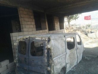 Şehit Aileleri Derneği Başkanının Evi Yandı