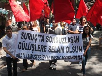Suruç’ta Hayatını Kaybedenler Anıldı