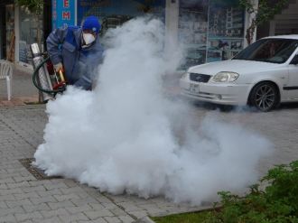 Manavgat’ta Sivrisinekle Mücadele Devam Ediyor