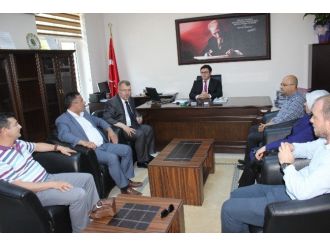 Ak Parti Milletvekili Eldemir, Ağır Ceza Mahkemesi Başkanını Ziyaret Etti