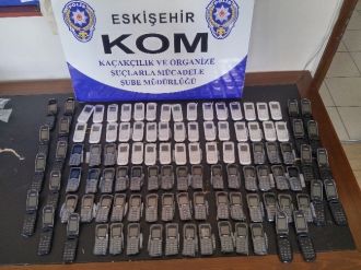 Kom’dan Kaçak Cep Telefonu Operasyonu