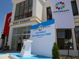 Kocasinan İlk Semt Konağını Açtı
