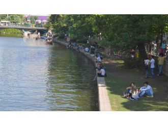 Vatandaşların Ferahlama Noktası Porsuk Çayı