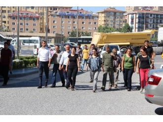 Hdp Eş Genel Başkanı Yüksekdağ, Güneş Erzurumluğlu’nu Ziyaret Etti