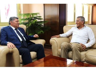 Başkan Tarhan’dan Mersin Emniyet Müdürüne Ziyaret