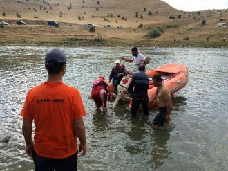 Akıntıya Kapılan Gencin Cansız Bedenine Ulaşıldı