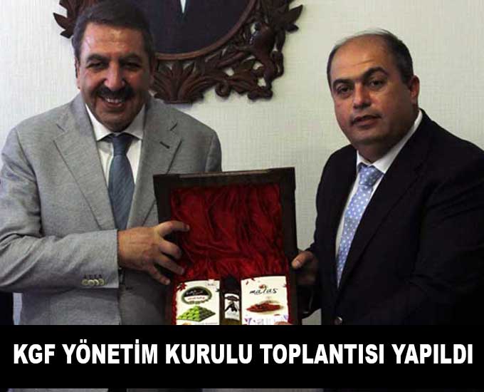 Kgf Yönetim Kurulu Toplantısı Yapıldı