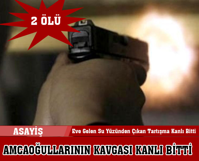 Amcaoğullarının Kavgası Kanlı Bitti  