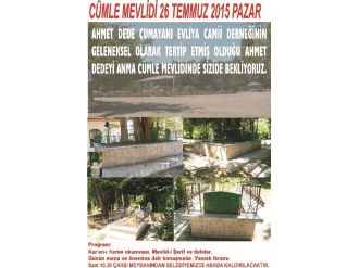 Evliya Camii’nde 20 Yıllık Gelenek, Cümle Mevlidi