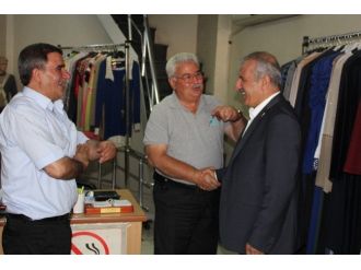 Şahin Akpınar Esnafını Ziyaret Etti