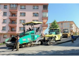 Başkan Tiryaki Asfalt Çalışmalarını Denetledi