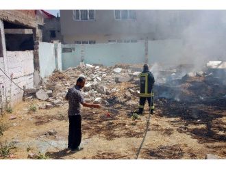 Adıyaman’da Çıkan Yangın Korkuttu