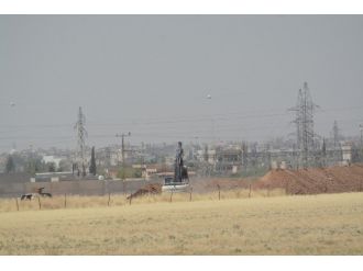 Nusaybin’de Hendek Kazma Çalışması