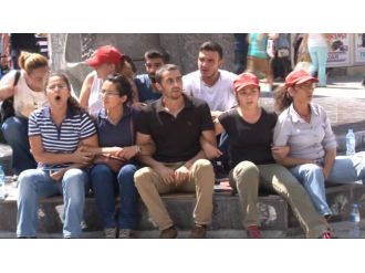 Terör Operasyonu Protestosuna 13 Gözaltı