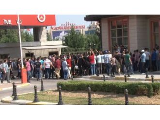 Teröristin Cenazesini Almaya Gelen Grup Olay Çıkardı