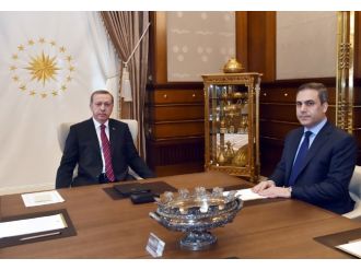 Erdoğan Mit Müsteşarı İle Görüştü