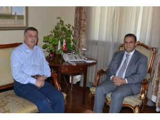 Türk Parlamenterler Birliği Başkanı Pakdil’den Vali Türker’e Ziyaret