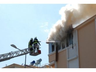 Didim’de Ev Yangını Korkuttu
