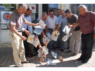 Muhtarlar’dan Ulusal Gazeteye Tepki