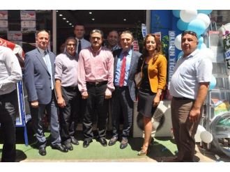 Başkan Haluk Alıcık, İş Yeri Açılışına Katıldı