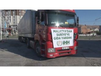 İhh, Suriyelilere Bir Tır Un Gönderdi