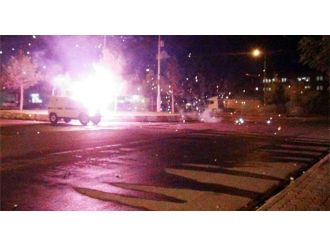 Batman’da 100 Kişilik Bir Gurup Polisle Çatıştı