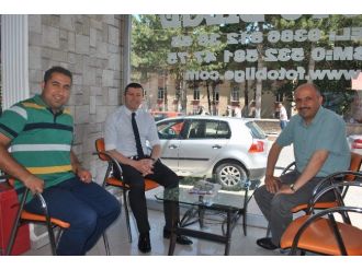 İlçe Kaymakamı Yalçın’dan İha’ya Ziyaret