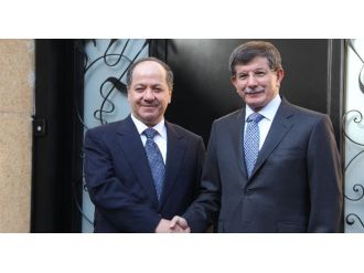 Davutoğlu, Barzani İle Görüştü