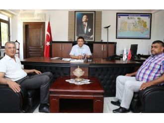 Başkan Tarhan’da Kaymakam Karahaliloğlu’na Ziyaret