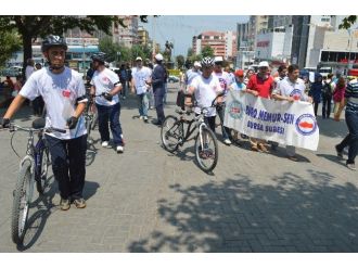 ’Bisikletli Eylemciler’ Bursa’da