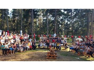 Yaz Kampında Coşku Dorukta