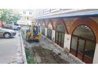 Kurşunlu Han’daki Çevre Düzenleme Çalışmaları Başladı