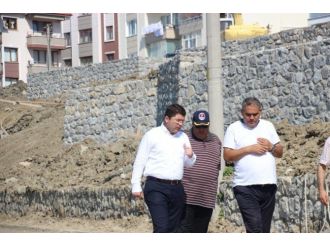 Tunç, Amasra’ya Pendik Belediyesi Tarafından Yapılan Parkı İnceledi