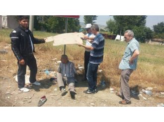 Yaralıya Kartondan Koruma