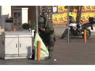 Taksim’de Şüpheli Çanta Paniği