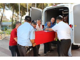 Şehit Başçavuşun Cenazesi Memleketinde