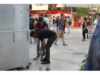 İzmir’deki Suruç Eyleminde Gerginlik