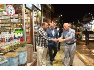 Başkan Sekmen, Çalışmaları Denetliyor