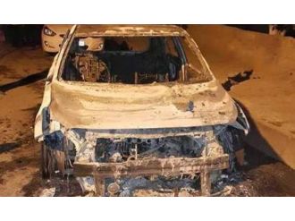 Polis Aracına Ateş Edildi