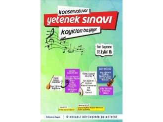 Konservatuvar Yetenek Sınavı Kayıtları Başlıyor