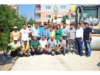 Başkan Tütüncü Fen İşlerinin Çalışmalarını Yerinde İnceledi