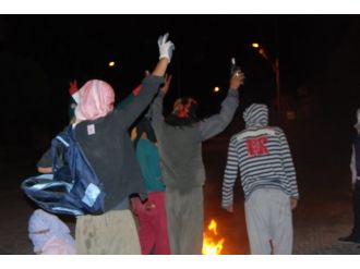 İlçeyi Savaş Alanına Çevirdiler