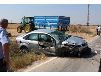 Tekirdağ’da Trafik Kazası