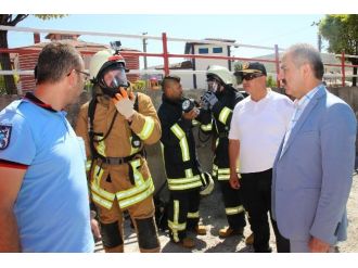 Çankırı İtfaiyesi’nde Personel Eğitimleri Devam Ediyor