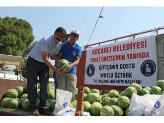 Başkan Öztürk’ten Karpuz Üreticisine Destek