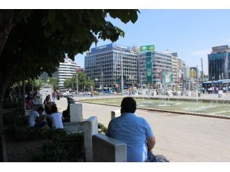 Başkent’te Sıcak Hava Vatandaşı Bunalttı