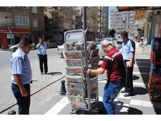 Zabıta Kaldırım İşgalini Sonlandırmakta Kararlı