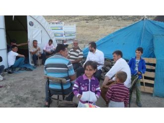 Birlik Başkanı Akın, Yaylacıları Ziyaret Etti