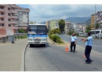 Alanya’da Ulaşım Denetim Altında