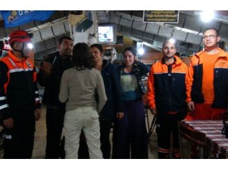 Rize’de Siste Kaybolan Turistler Kurtarıldı